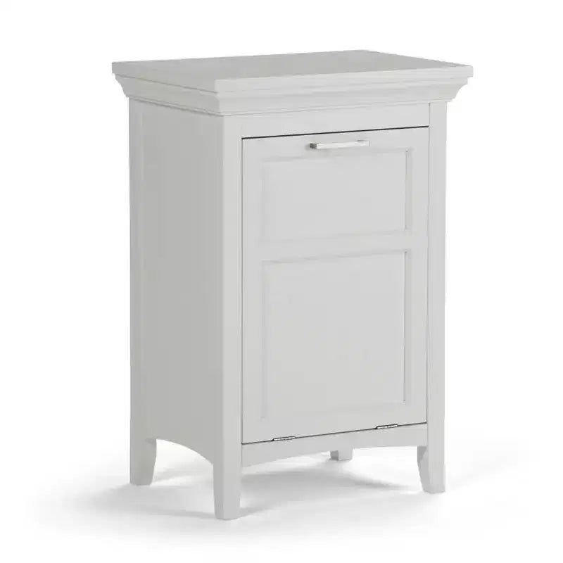 20.5"x29.9" Hayes Storage Hamper White - WyndenHall