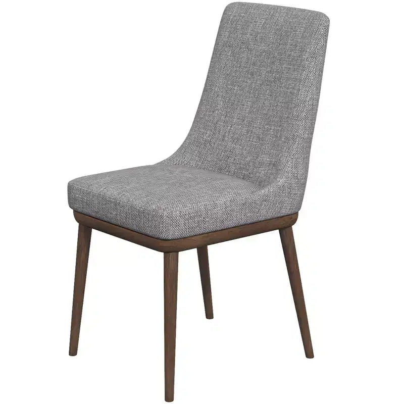 Sedia da pranzo in velluto verde/grigio, schienale basso senza braccioli, set da 2
