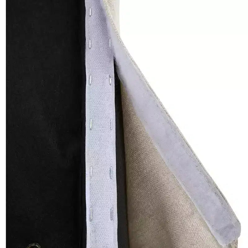 Sedia da pranzo senza braccioli imbottita in lino/kaki con rotelle, 1 posto
