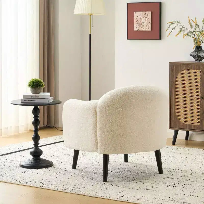 Poltrona imbottita, Beige/Nero/Marrone/Grigio/Verde/Bianco, Sedile singolo