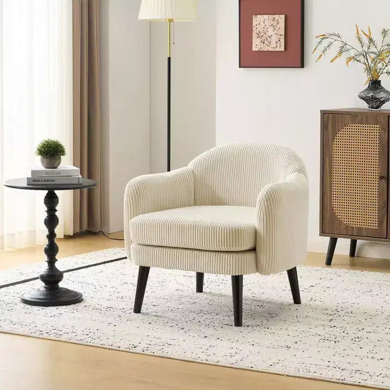 Poltrona imbottita, Beige/Nero/Marrone/Grigio/Verde/Bianco, Sedile singolo