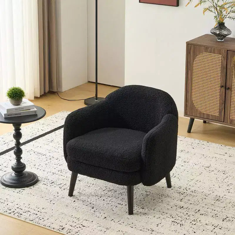Poltrona imbottita, Beige/Nero/Marrone/Grigio/Verde/Bianco, Sedile singolo