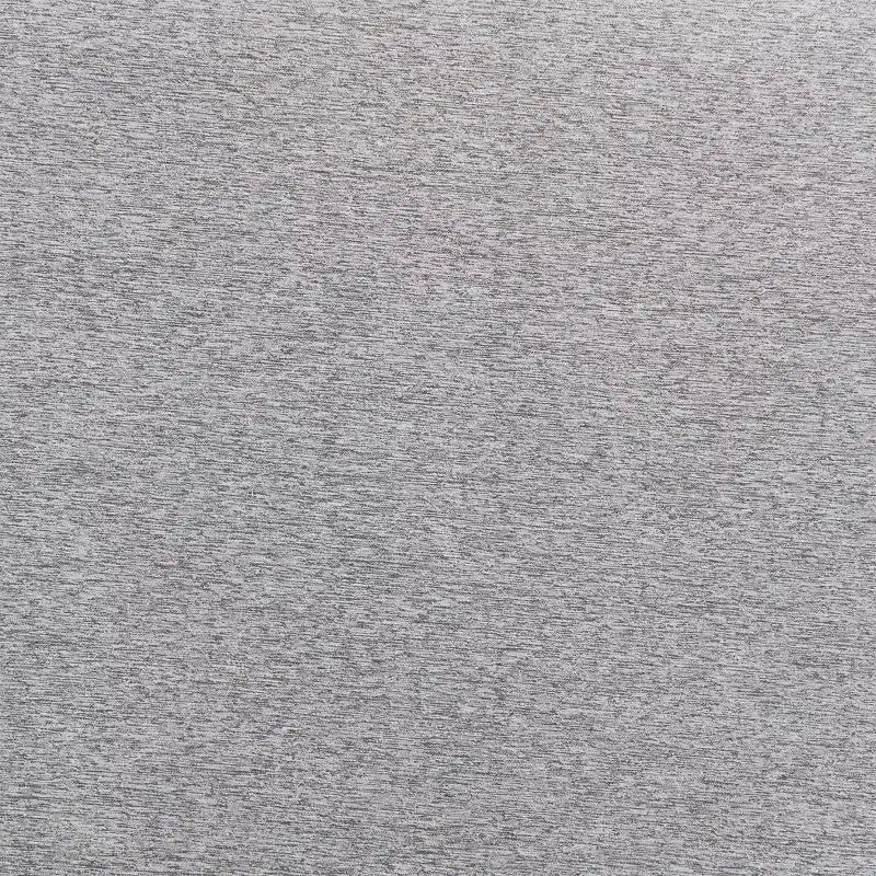 Set da pranzo in noce da 5 pezzi per 4 persone – Tavolo rettangolare con sedie rivestite in tessuto grigio