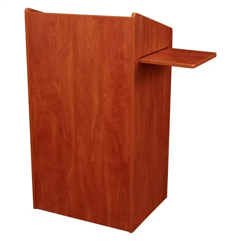 Leggio Moderno di Metà Secolo, Rosso, Composito di Legno, per 1 Persona