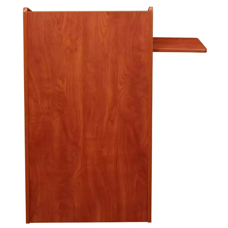 Leggio Moderno di Metà Secolo, Rosso, Composito di Legno, per 1 Persona