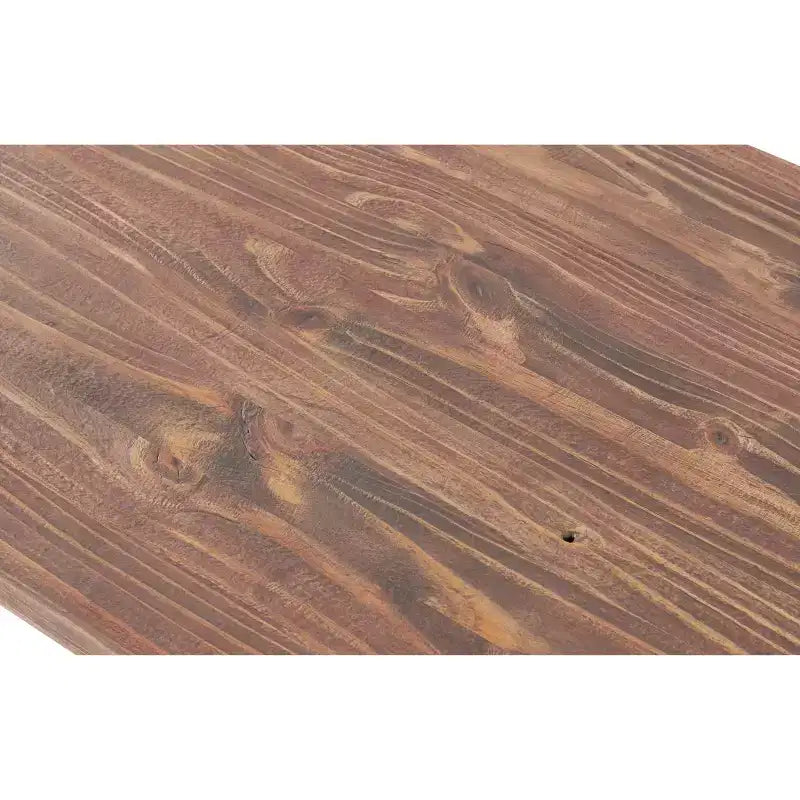 Set da 3 tavolini da caffè e laterali a cavalletto neri da 42"